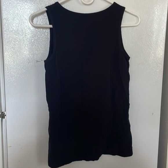 Eileen Fisher XS Classic Black Tank Top - Picture 5 of 6